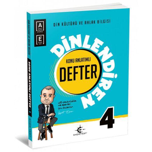 4. Sınıf Din Kültürü ve Ahlak Bilgisi Dinlendiren Defter Eker Test Yayınları
