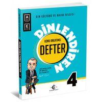 4. Sınıf Din Kültürü ve Ahlak Bilgisi Dinlendiren Defter Eker Test Yayınları