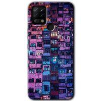 Tecno Pova Kılıf HD Desen Baskılı Arka Kapak - Şehir Görünümü