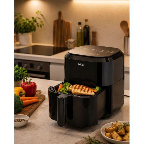 4 Litre Dijital Air Fryer Yağsız Sıcak Hava Fritözü 1360w Güç