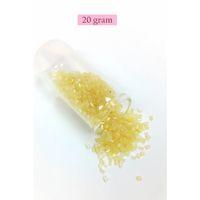 Kesme Cam Boncuk 2mm - 20 Gram - Şeffaf Sarı -BNC303