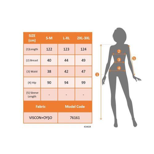 Kadın Askılı Yuvarlak Yaka üst Viskon Alt Leopar Desenli Süprem Uzun Elbise