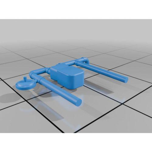 HO Ölçek Ticari Gaz Sayacı 3D Baskı (Bu ürün Sadece Plastik parçadır - Almadan Önce Soru Sorabilirsiniz)