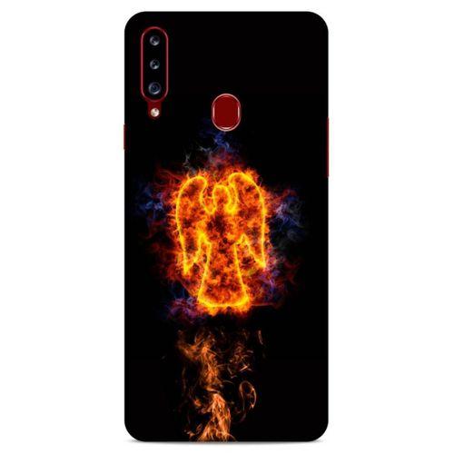 Lopard Samsung Galaxy A20s Uyumlu Kılıf FireX (6) Silikon Kılıf Melek