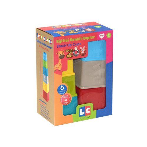 30798 Eğitici Kaplar Renkli Zoo -Enfal