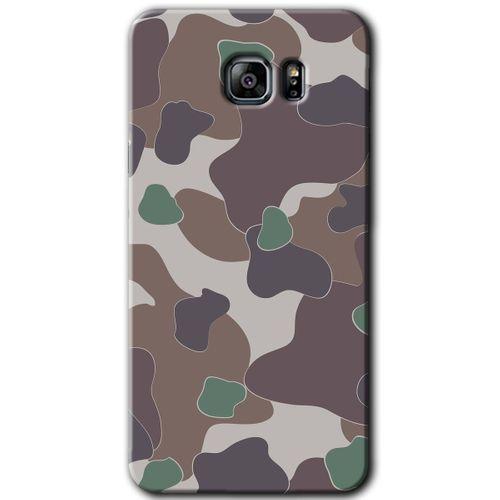 MRCİLETİSİM MRCİLETİSİM Samsung Galaxy Note 5 Kılıf HD Desen Baskılı Arka Kapak + Temperli Cam - Kamuflaj 11