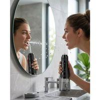 Ipx7 Su Geçirmez Şarjlı Ağız Duşu 320 Ml Su Tanklı 4 Modlu Temizlik Cihazı