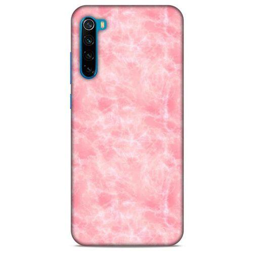 Mermer Desenli (4) Tema Koruma Kılıfı Pembe Xiaomi Redmi Note 8T Kılıf