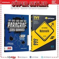 Referans TYT Matematik ve AKM Paragraf Soru Bankası Seti 2 Kitap