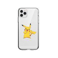 iPhone 11 Pro Max Pikaçu Desenli Premium Şeffaf Silikon Kılıf