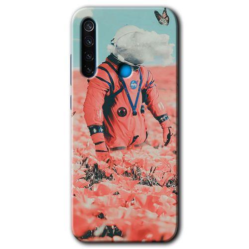 Xiaomi Redmi Note 8 Kılıf Baskılı Arka Kapak - Uzay Bahçesi +Tam Ekran Koruyucu