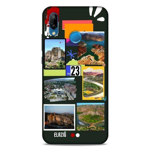 Lopard Huawei P20 Lite Uyumlu Kılıf Şehirli ※ (23) Elazığ Ultra Koruma Kılıfı