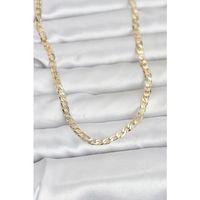 CM 14K Gold Renk Zincir Model 60 cm Kadın Kolye