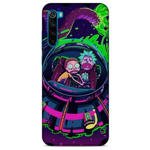 Xiaomi Redmi Note 8T Uyumlu Kılıf Rick And Morty (30) Silicone Case Doofus Rick