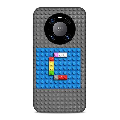 Lopard Huawei Mate 40 Pro Uyumlu Kılıf BloX (13) Silikon Kap C Harfi
