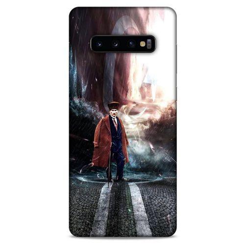 Samsung Galaxy S10 Plus Kılıf Atatürk (41) Tank Kılıf Türk Bayrağı