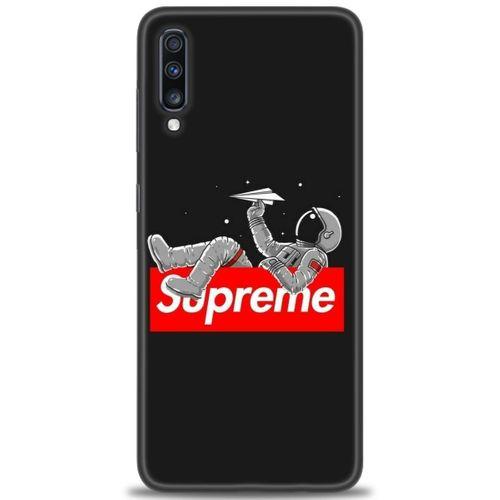 Samsung Galaxy A70 Kılıf HD Baskılı Kılıf - Supreme + Tam Ekran Koruyucu