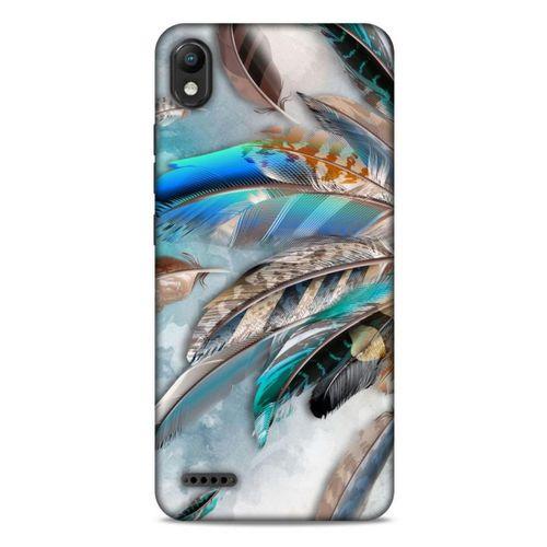 LG K20 2019 Kılıf Desenli Özel Seri Tüyler (30) Silicone Case