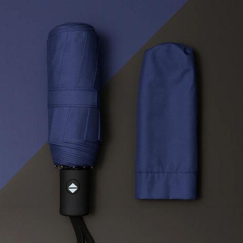 Mavi Kılıflı Otomatik Kompakt Şemsiye