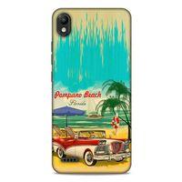 Retro (16) Desen Kalın Kılıf Renkli LG K20 2019 Kılıf