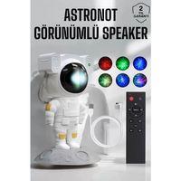 Astronot Görünümlü Projeksiyon Speaker Taşınabilir