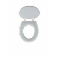 Lüks Klozet Kapağı Desenli Düz Kalın Süngerli Royaleks-14054