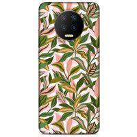 Lopard İnfinix Note 7 Uyumlu Kılıf Botanix (83) Hybrid Kılıf