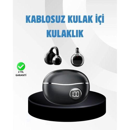 Açık Kulak Kablosuz Bluetooth Kulaklık – Konforlu Tasarım Ve Uzun Süreli Kullanım