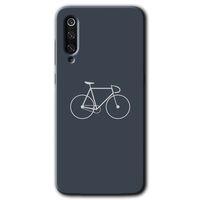 Xiaomi Mi 9 SE Kılıf HD Desen Baskılı Arka Kapak - Bike