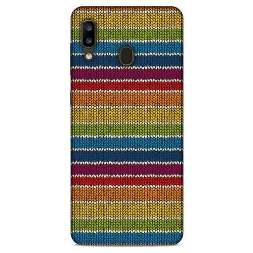 Kazak (1) Desenli Silikon Kapak Samsung Galaxy A20 Kılıf