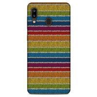 Kazak (1) Desenli Silikon Kapak Samsung Galaxy A20 Kılıf