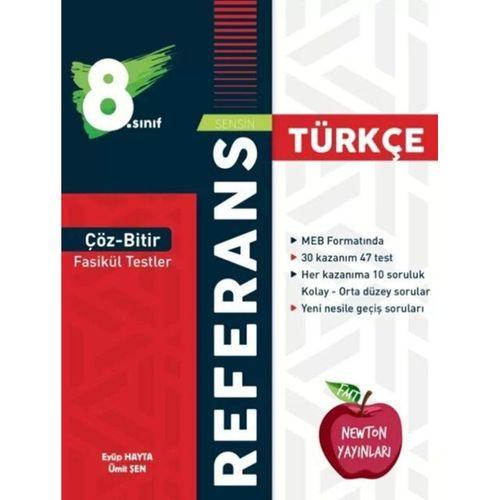 8. Sınıf LGS Türkçe Çöz Bitir Referans Yeni Nesil Fasikül Testler Newton Yayınları