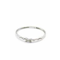 Taşlı Vip Bilezik - Gümüş