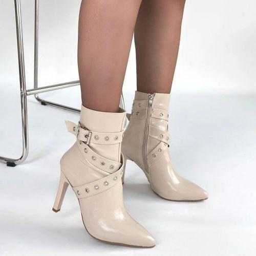 Atye Bej Rugan Topuklu Bot