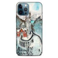 Apple iPhone 12 Pro Max Kılıf Almanya (25) Antişok Kapak Schloss Neuschwanstein Şatosu