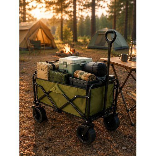Extra Cepli Katlanabilir Wagon Arabası İle Pratik Ve Düzenli Taşıma