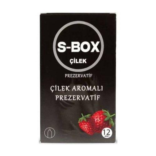 Kondom Çilek Aromalı Prezervatif 1 Paket ( 12 Li Condom)