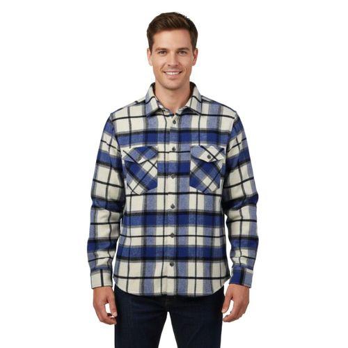 Erkek Kışlık Çift Cep Kapaklı Oduncu Gömlek BGL-ST04930