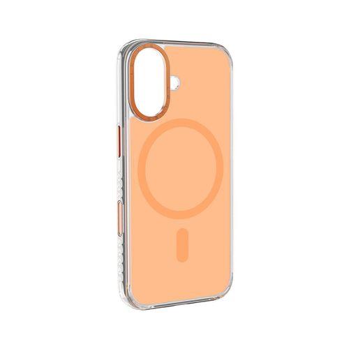 Apple iPhone 17 Kılıf M-safe Şarj Özellikli Metal Kamera Çerçeveli Airbag Tasarımlı Lenyes CK221 Sert PC Kapak
