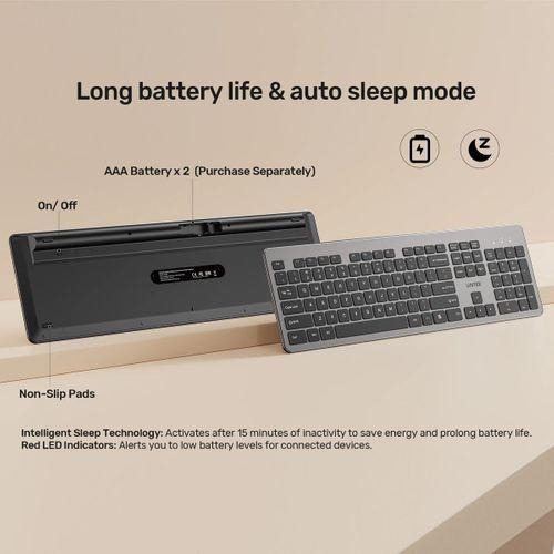 UNITEK SLIMDUO 2.4GHZ KLAVYE SETI (T054AGY01-US)