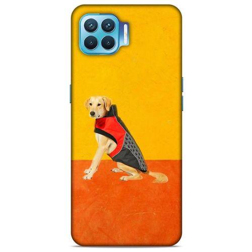 Oppo Reno 4 Lite Kılıf Köpek Kıyafetleri (46) Core Armor Kılıf Golden Retriever Mont