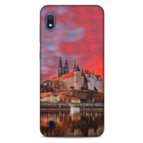 Samsung Galaxy A10 Kılıf Almanya (30) Silicone Case Nehir Şato