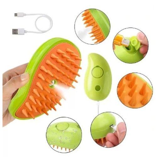 Eğitici Oyuncak Şarjlı Soğuk Buharlı Kedi Köpek Fırçası Tarağı