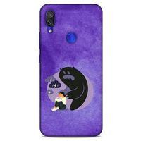 Xiaomi Redmi Note 7 Kılıf Depresyon (41) Tank Kılıf Koyu Yeşil Pembe