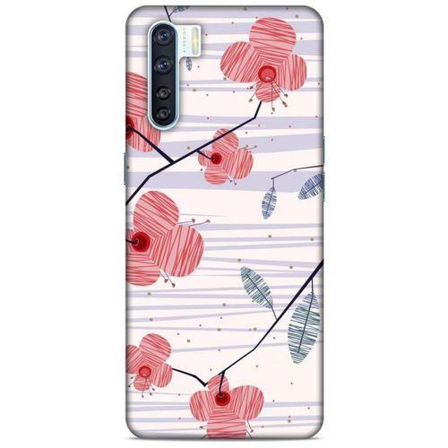 Oppo A91 Kılıf Japonya (26) Tpu Silikon Kılıf Japon Kiraz Çiçekleri