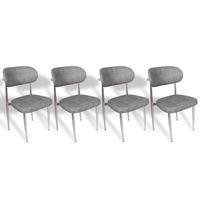 Dockers Marven Sandalye - Antrasit (4 Adet Fiyatıdır)