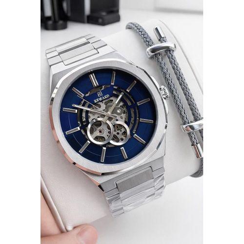 Reward 2 Yıl Garantili Otomatik Mekanizma İtalyan Bileklik Hediyeli Erkek Kol Saati W.147686.2