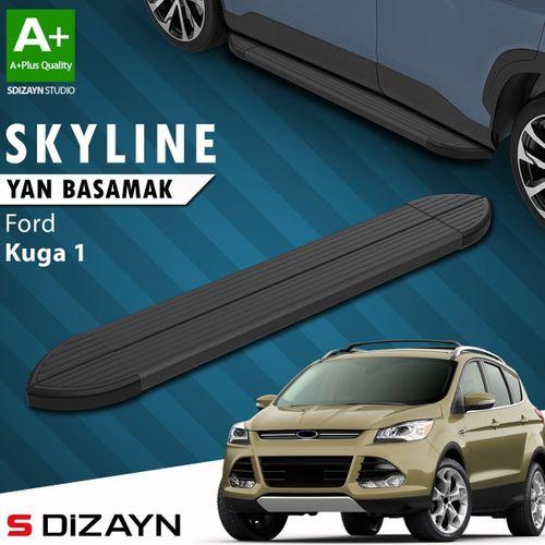 S-Dizayn Ford Kuga 1 Skyline Siyah Yan Basamak 183 Cm 2008-2012 A+ Kalite
