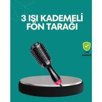 Kurutmalı Saç Şekillendirici Fönlü Fırça 1200 Watt Güç