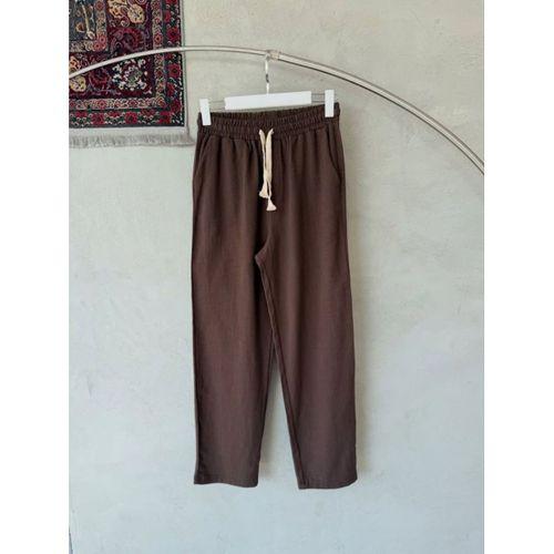 Erkek İthal Yıkamalı Keten Pantolon